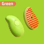 3-in-1 Steam Grooming Brush for Dogs & Cats – Gentle Hair Removal Without Pulling or Stress